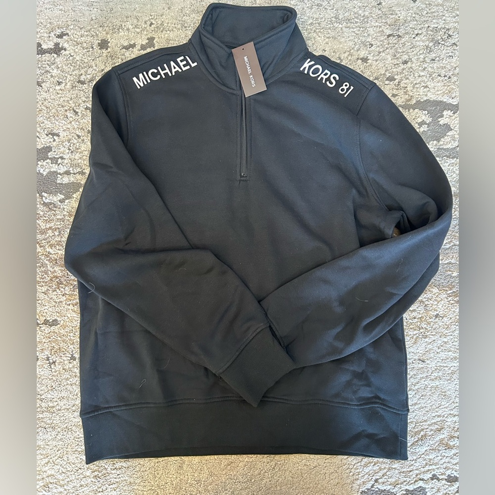 Michael Kors quarter zip sweatshirt